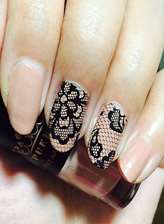 2015 Nail Art Stamping Plate Celebration Collection  Lace Blossom  New Invention Super Size All You Can Stamp Full Size Stamping Image Plates Manicure Diy (Infinite Images)Bh000475
