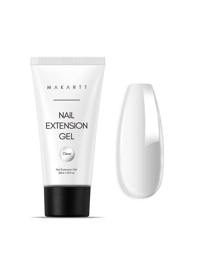 Poly Nail Gel Nail Extension Gel Clear Builder Nail Gel For Nails Beauty Valentine'S Day Gift Sets Gel Nail Builder For Nails Winter Color Trendy Nail Art Design Salon Nail Diy At Home 50Ml