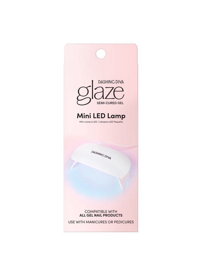 Mini Led Gel Nail Lamp Compact And Portable Led Nail Light For Gel Nails Universal Usb Led Lamp For Curing Semicured Nails & All Gel Nail Products