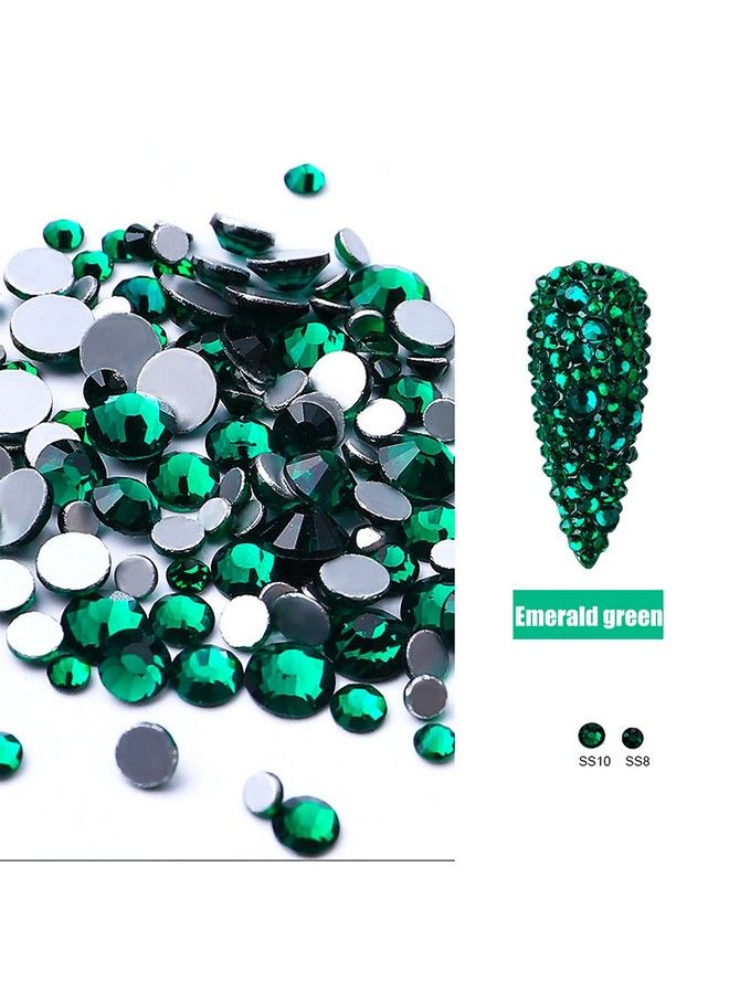 1260Pcs Flat Back Green Nail Rhinestones Blue Nail Rhinestones Red Rhinestones For Nails Nail Crystals Beads Glass Gems Stones Multi Shapes Sizes Nail Rhinestones For Nail Diy Crafts Jewelry