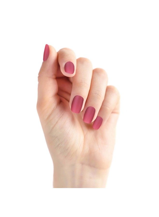 Stick On Nails Mtn 01; 24 Reusable Artificial Fake Nail Set; Lightweight & Long Lasting; Easy To Use; Quick Fix For Festivals & Special Occasions