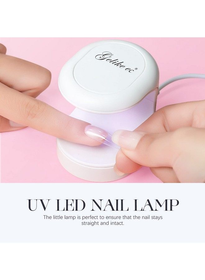 Mini Led Nail Lampuv Light For Nails Easy And Flash Cure Light For Nail Extension Systemportable Usb Nail Dryer For Travel Manicure Uv Led Light For Gel Nail Art Diy Nail Art