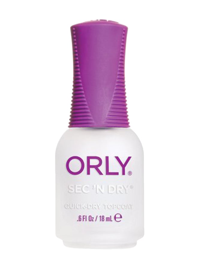 Sec N Dry Nail Top Coat Clear