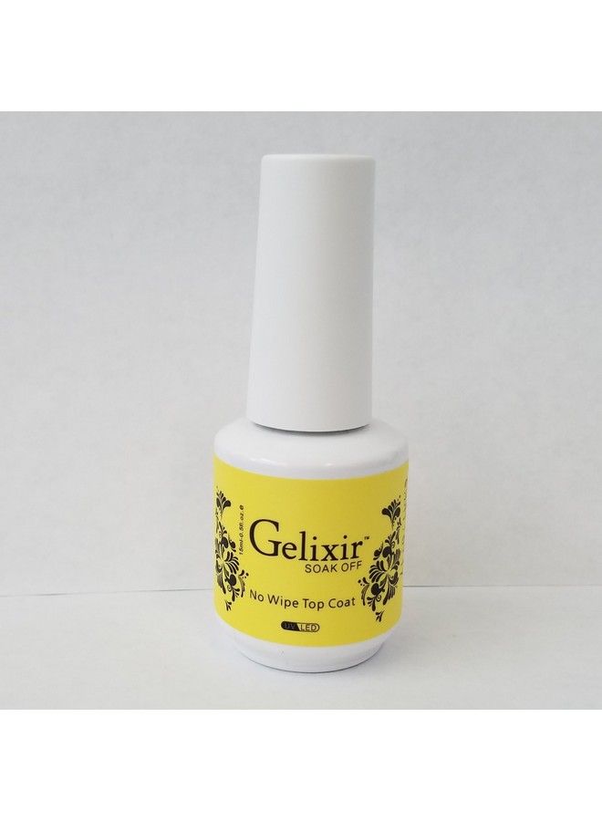 Soak Off Gel Base & Nowipe Top Coat .5 Oz / 15 Ml