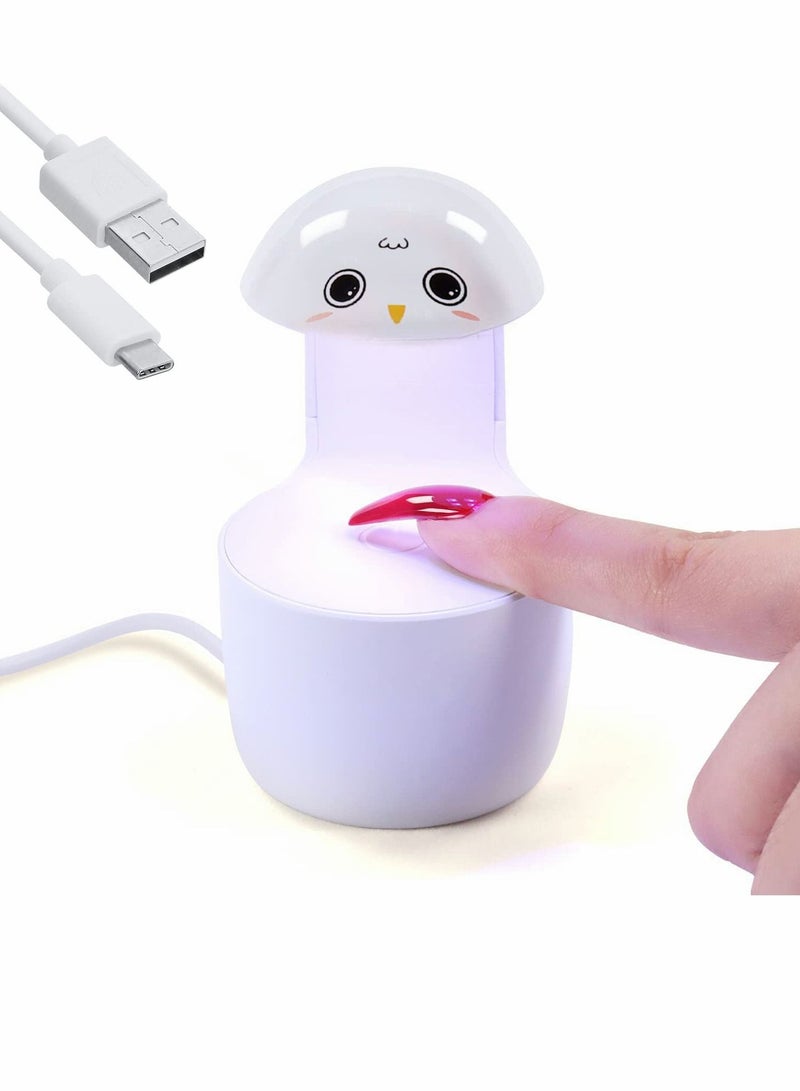 Nail Dryers, Mini UV LED Nail Lamp USB Powered Portable UV light