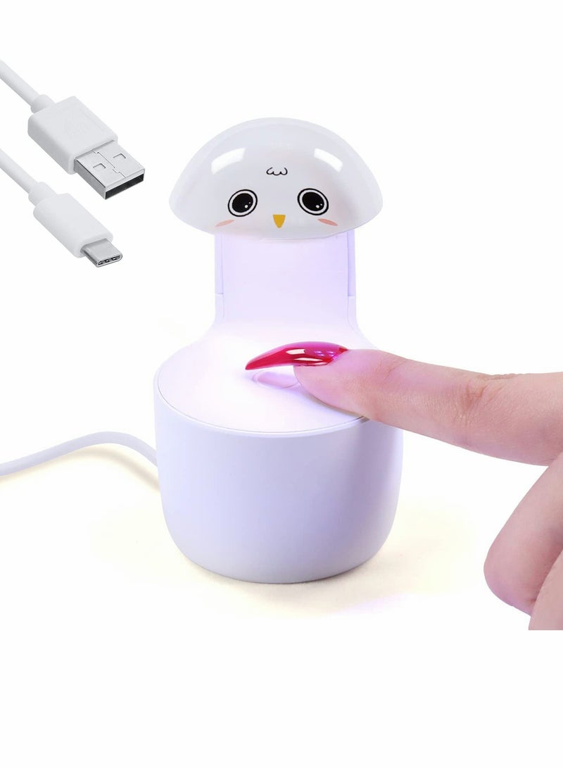 Nail Dryers, Mini UV LED Nail Lamp USB Powered Portable UV light