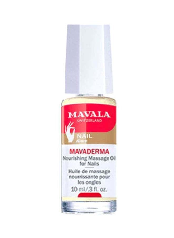 Mavaderma Nourishing Massage Oil For Nails Clear 10ml