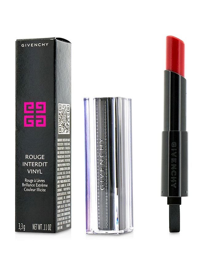 Rouge Interdit Vinyl Shine Lipstick 11 Rouge Rebelle