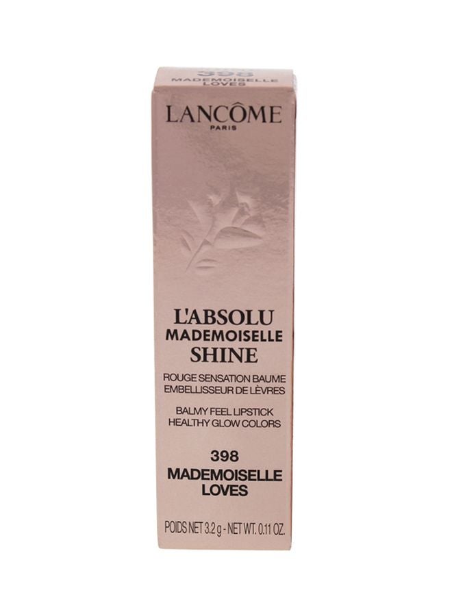 L'Absolu Mademoiselle Shine Lipstick 398 Mademoiselle Loves