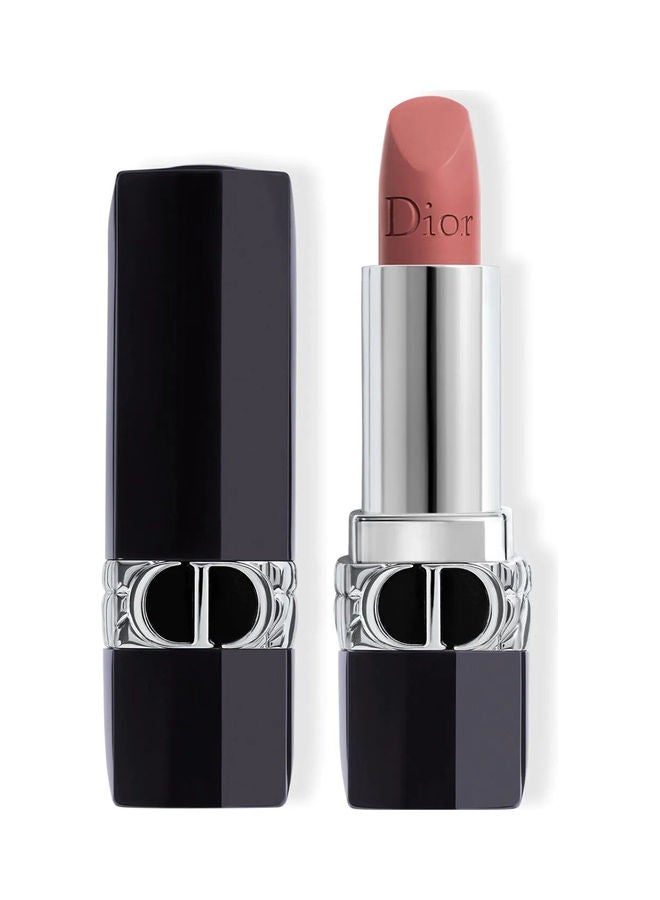 Refillable Lipstick Satin, Matte, Metallic & Velvet Finish Rouge Dior 100 Nude Look