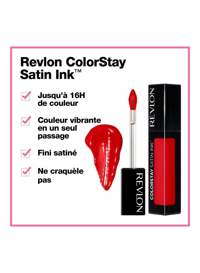 Color Stay Satin Ink Liquid Lipstick 019 My Own Boss