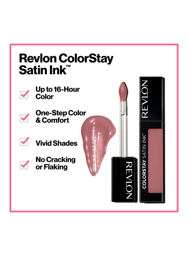 ColorStay Satin Ink Liquid Lipstick 007 Partner in Crime