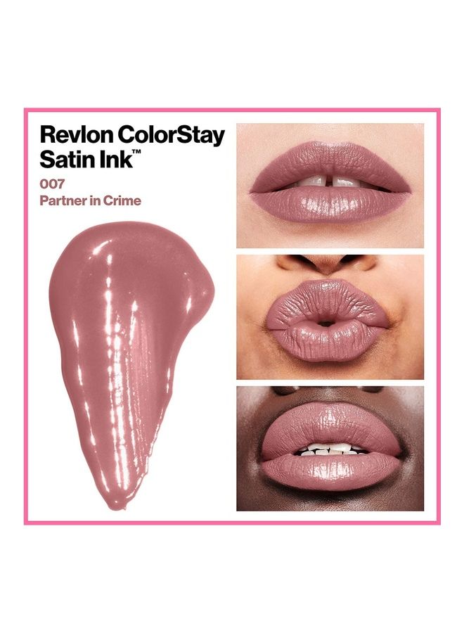 ColorStay Satin Ink Liquid Lipstick 007 Partner in Crime