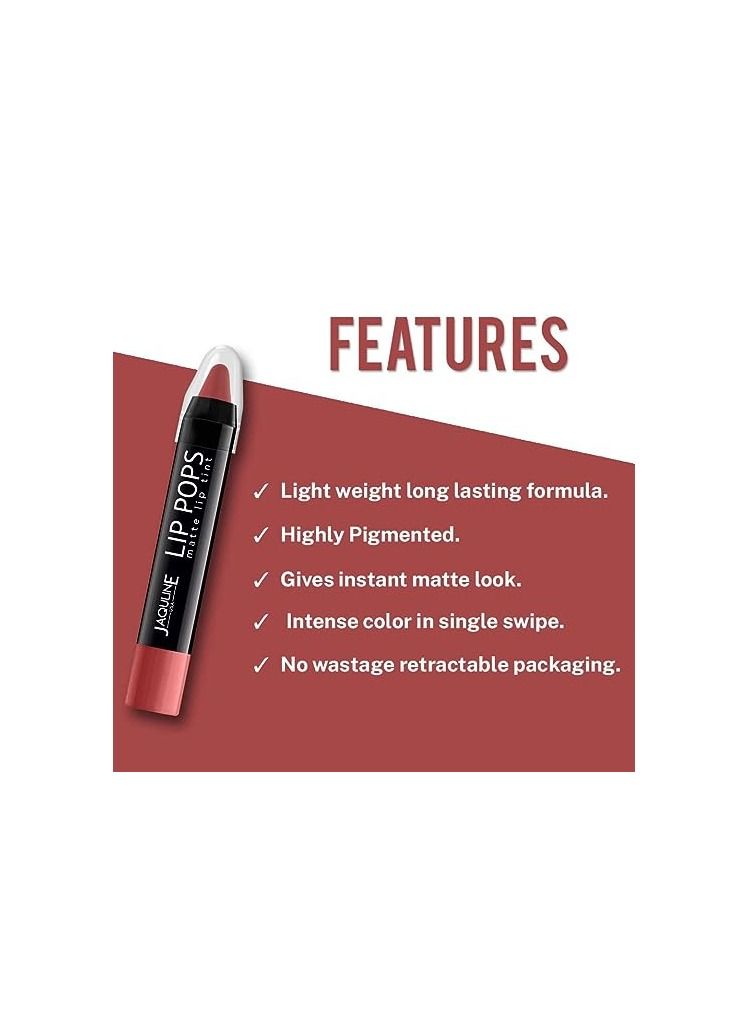 Jaquline USA Lip Pops matte lip tint