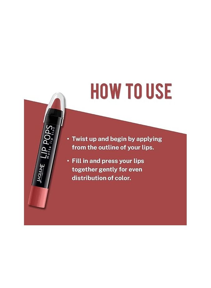 Jaquline USA Lip Pops matte lip tint