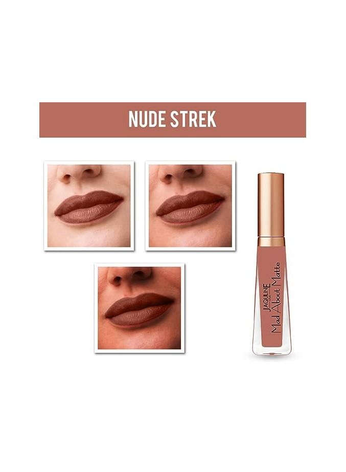 Jaquline USA LIPSTICK Matte Nude Streak