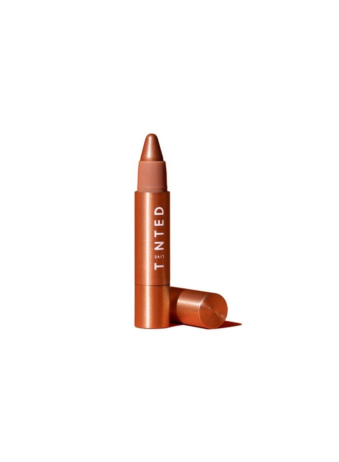 Huestick Multistick In Change: Ultra Creamy Eye Lip And Cheek Multistick Packed With Hydrating Hyaluroinc Acid Squalane Vitamins C + E 3G / 0.1Oz