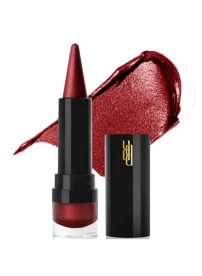 Metalicious Metallic Lipstick Lip Sculptor Jeweled Garnet (Red)