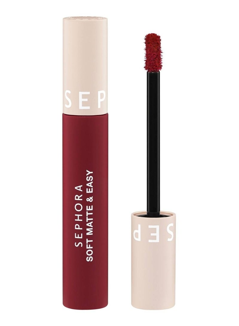 Sephora Collection Soft Matte & Easy - Smooth Matte Lip Color 13 Keep It Casual (4.5ml)