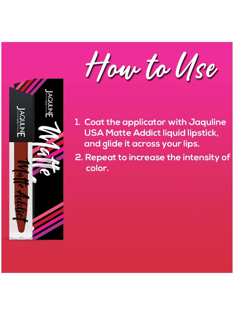 Jaquline USA Moca Chic 05 Smooth matte texture