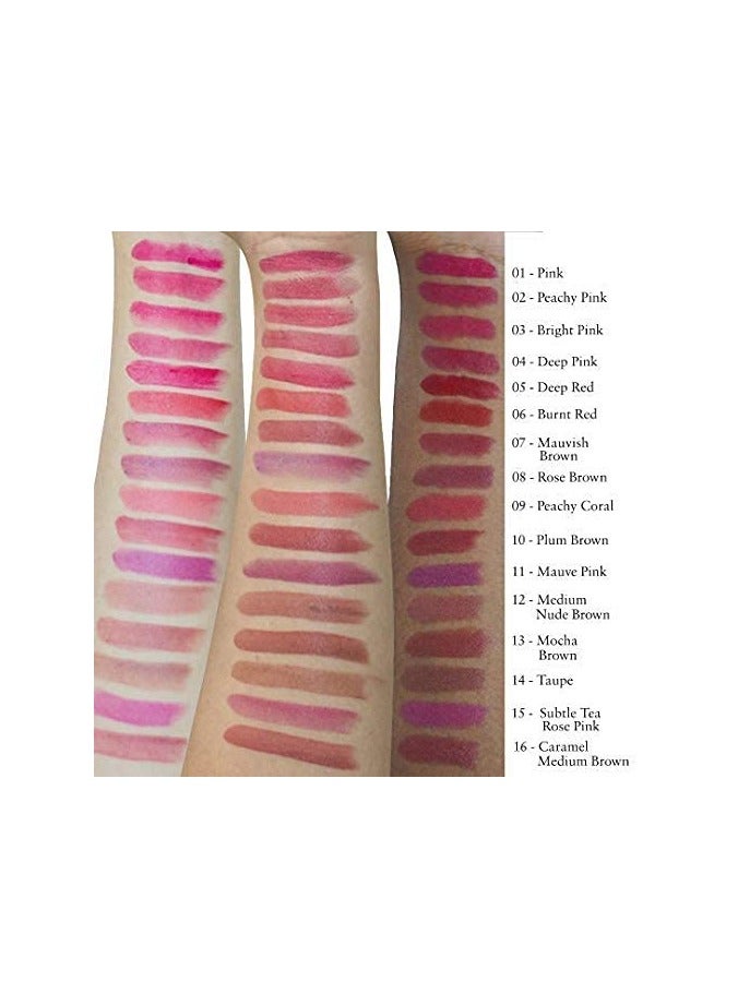 Just Herbs Ayurvedic Creamy Matte Lipstick 01 Pink 1.8gm