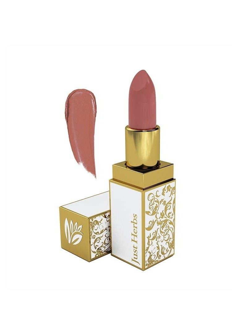 Just Herbs Ayurvedic Creamy Matte Lipstick 09 Peachy Coral 1.8gm