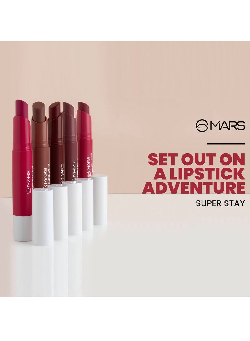 MARS Matte Super Stay Lipstick Up to 12 Hours Long Lasting 2.6 gm 17 MAGIC HOUR