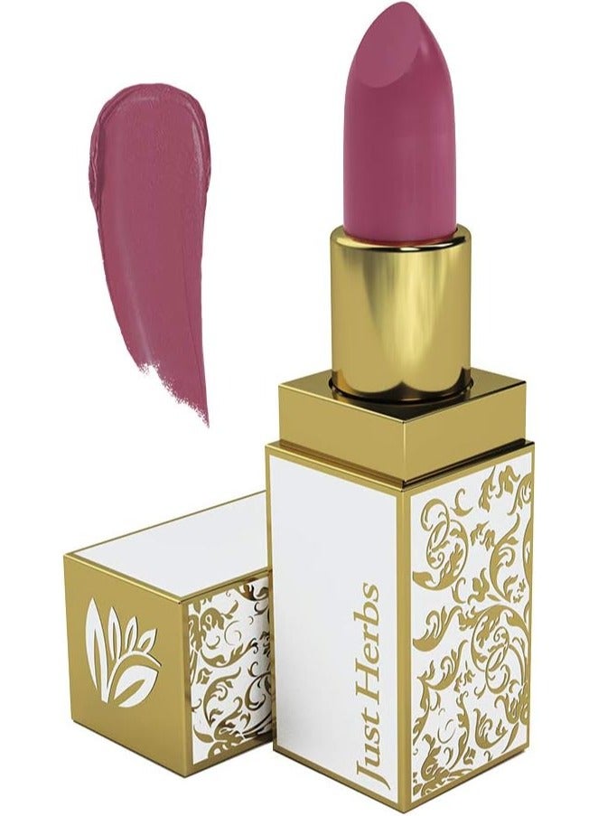 Just Herbs Herb Enriched Ayurvedic Lipstick (Subtle Tea Rose Pink, Shade No. 15)