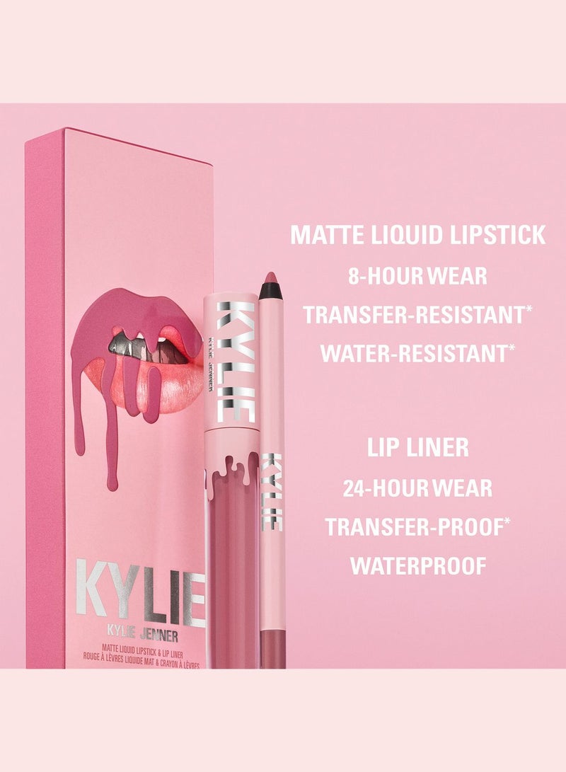 2-Pc Matte Lip Kit - 403 - Bite Me