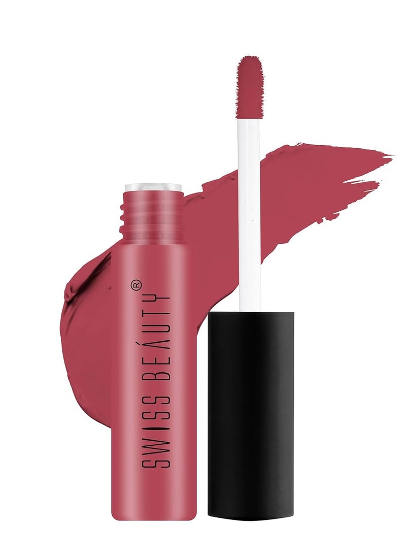 Swiss Beauty Soft Matte Lip Cream weightless lipstick 27 6ml