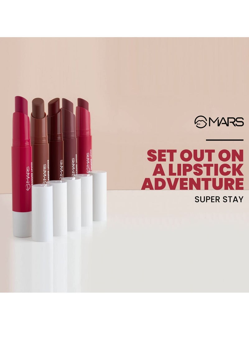 MARS Matte Super Stay Lipstick Up to 12 Hours Long Lasting 2.6 gm 03 SPIRIT