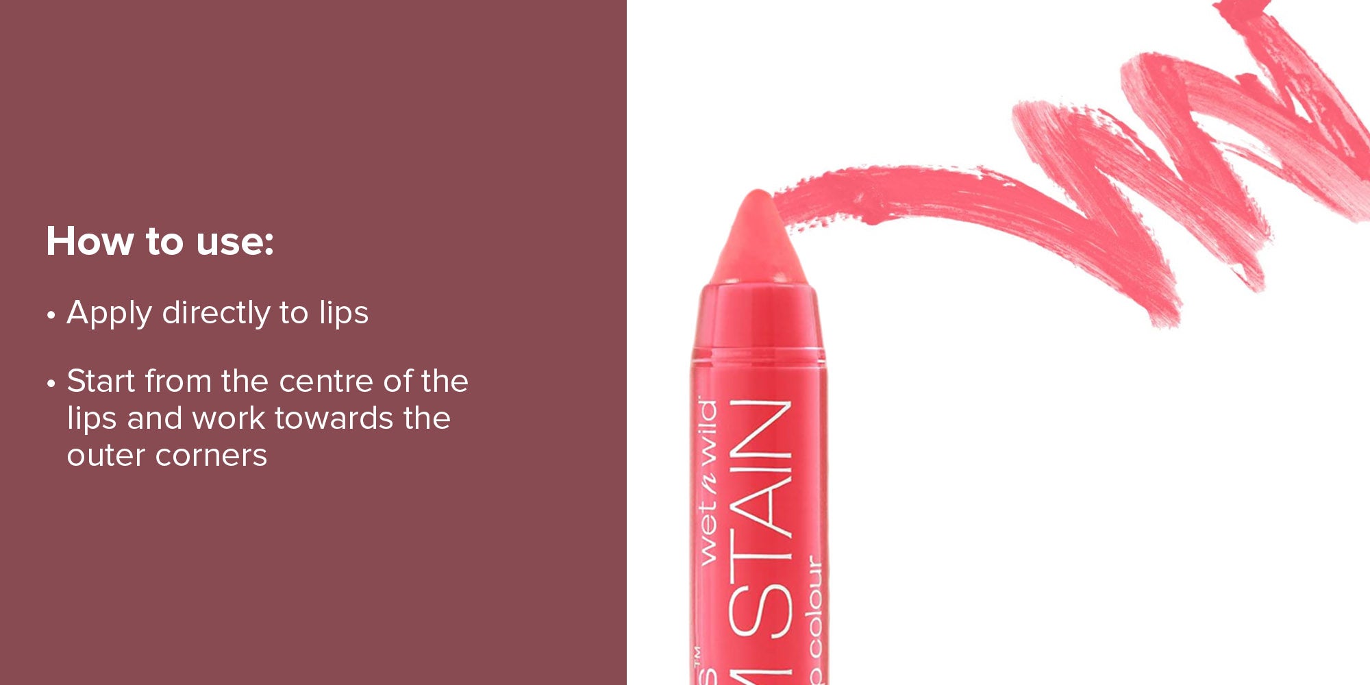 Mega Slick Lip Balm Stain 159a Coral Of The Story