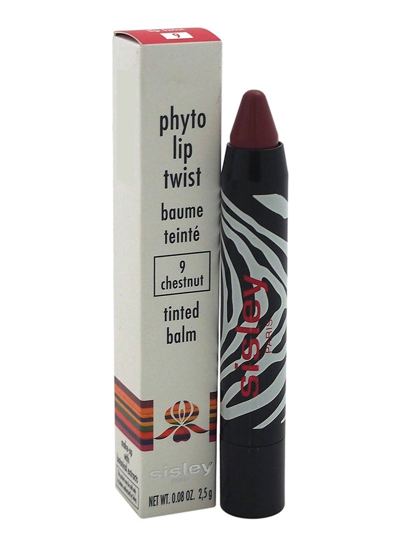 Phyto Lip Twist Tinted Balm 9 Chestnut