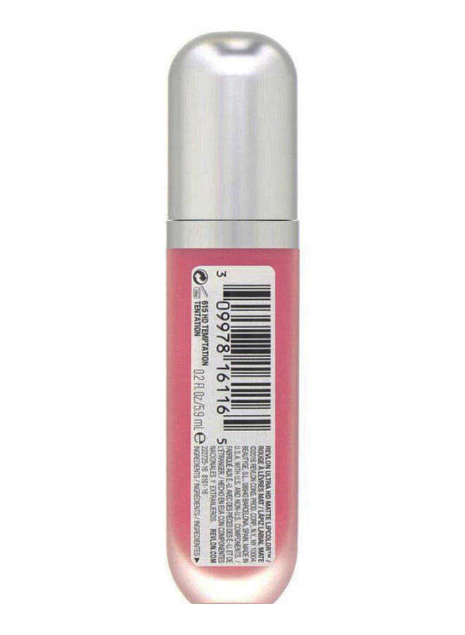 Ultra HD Matte Lip Gloss 615 Temptation