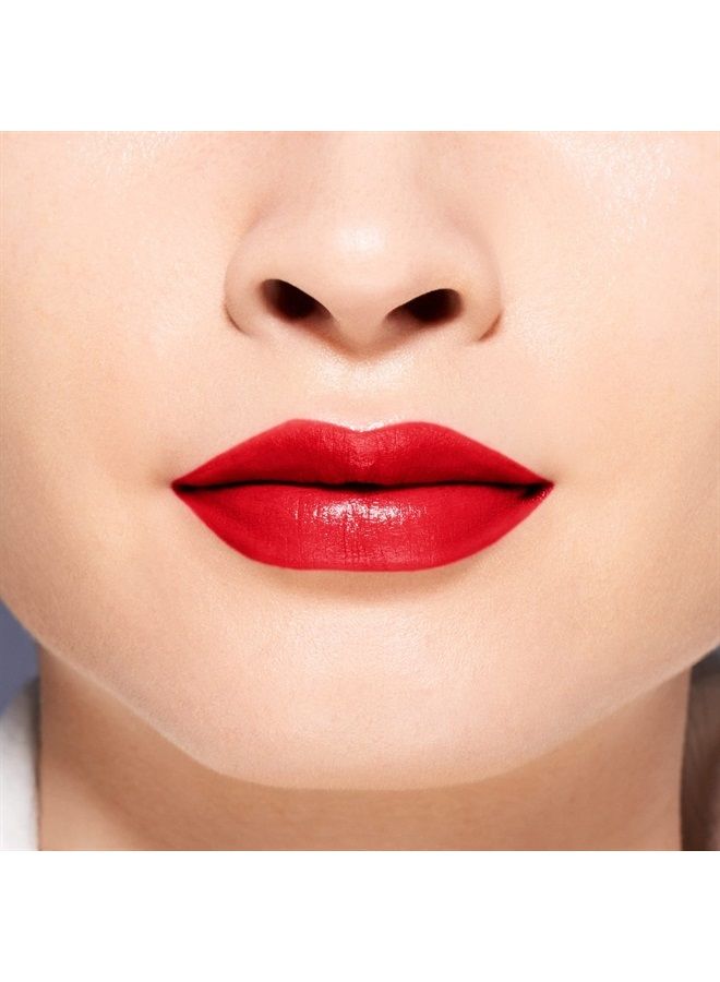 VisionAiry Gel Lipstick, Code Red 221 - Long-Lasting, Full Coverage Formula - Triple Gel Technology for High-Impact, Weightless Color