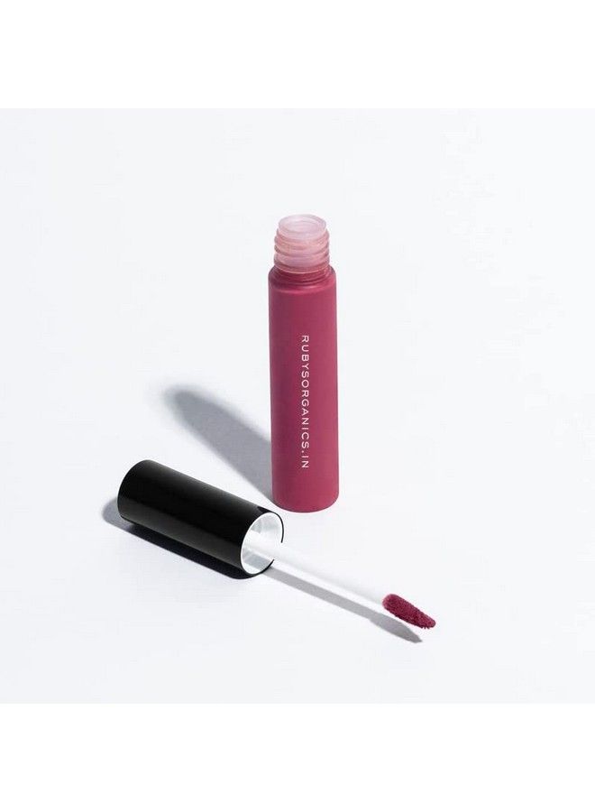 Liquid Lip Crème ; Liquid Lipstick ; Highly Pigmented Soft Velvet Finish Creamy Moisturising Nourishing ; Vegan Parabenfree ; Rosa 6.5Ml