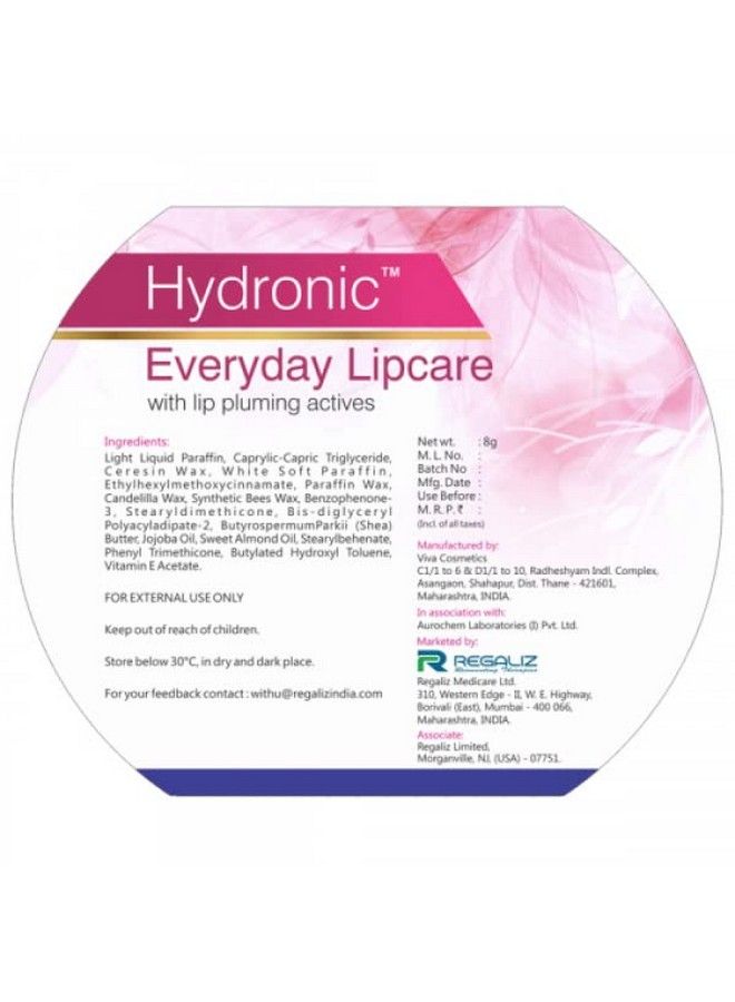 Hydronic Everyday Lipcare Balm (Spf15) (8 Gm)