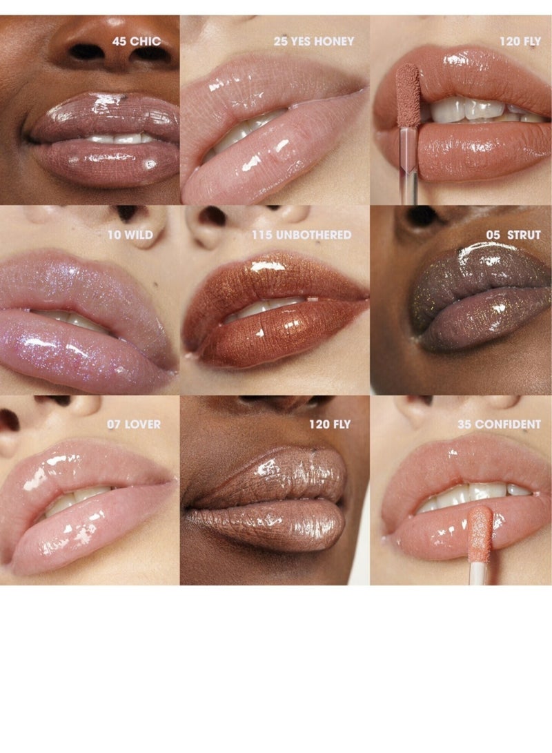 SEPHORA COLLECTION Glossed Lip Gloss 35. Confident - Pearly Finish (5ml)