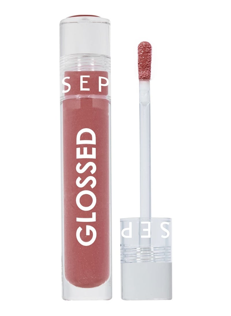 SEPHORA COLLECTION Glossed Lip Gloss 100. Busy - Pure Finish (5ml)