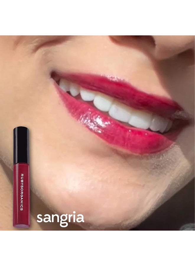 Lip Gloss for Women, Sangria, 6.5 ML