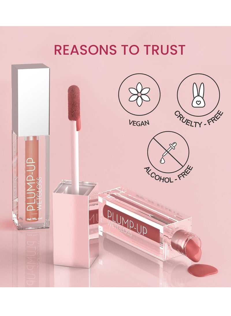 Swiss Beauty Plump Up Wet Lightweight Lip Gloss Popsicle 2Ml