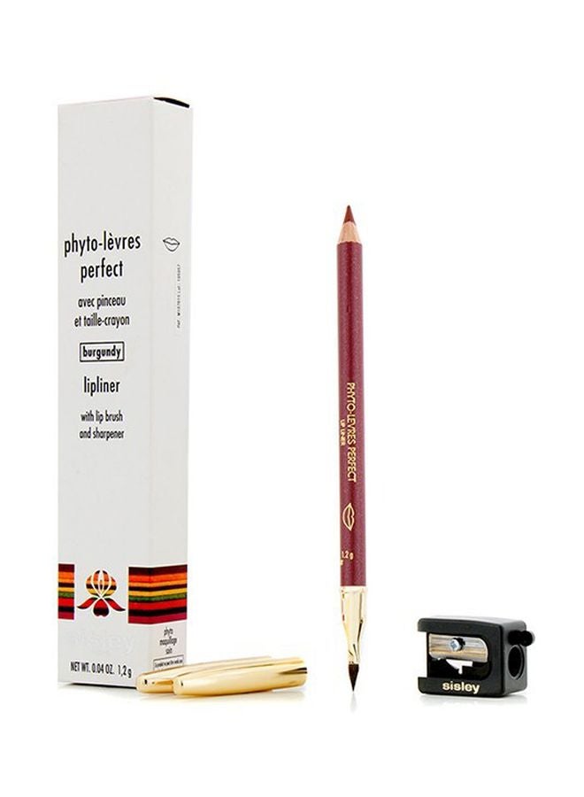 Phyto Levres Perfect Lipliner With Sharpner Set Burgundy