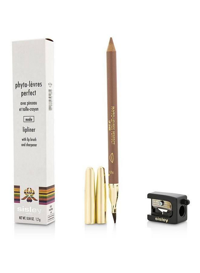 Phyto Levres Perfect Lipliner With Sharpner Set Nude