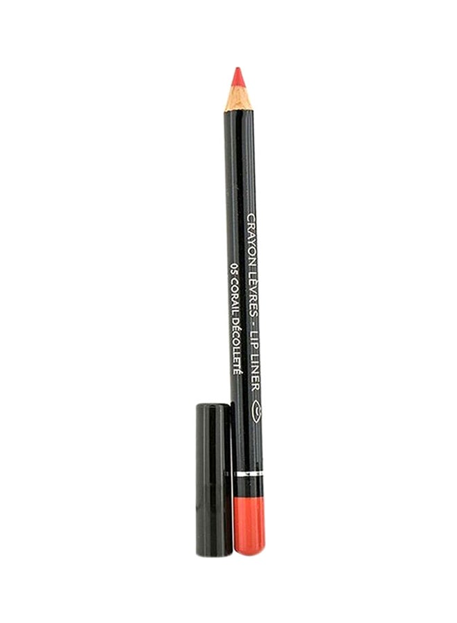 Lip Liner Crayon With Sharpener 05 Corail Decollete