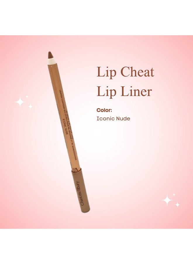 Charlotte Tilbury Lip Cheat Lip Liner Pencil, Iconic Nude By Charlotte Tilbury