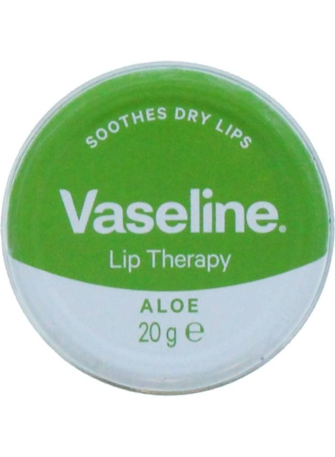 20G Lip Therapy Petroleum Jelly Aloe Vera Green