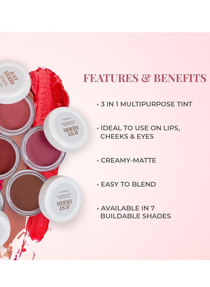 Just Herbs Ayurvedic Natural Lip Cheek Tint Blush