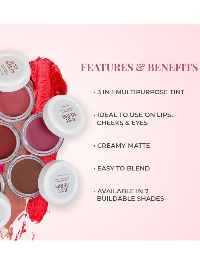 Just Herbs Ayurvedic Natural Lip Cheek Tint Blush