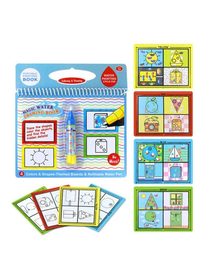 Magic Water Drawing Book With Magic Pen