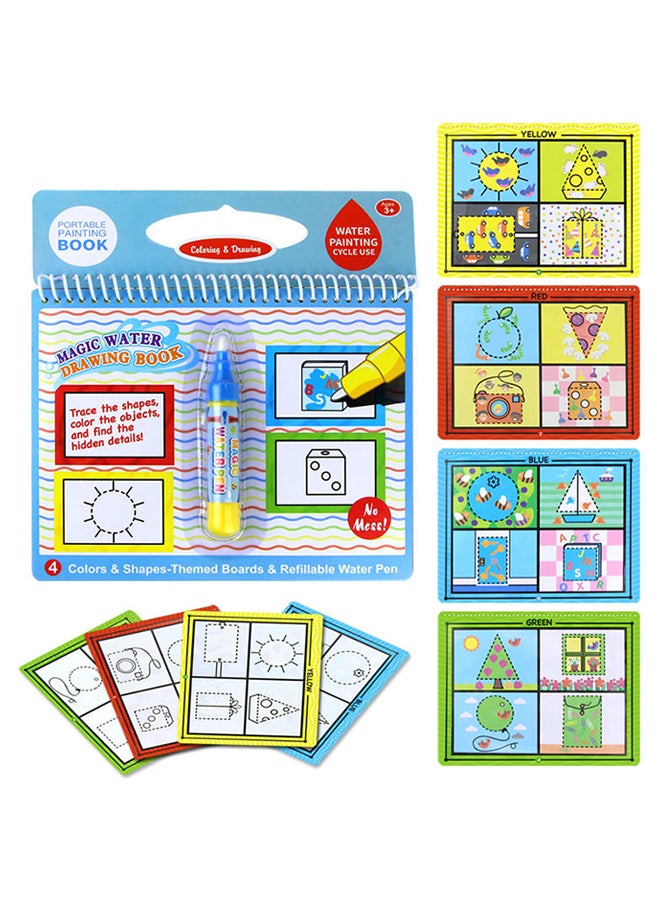 Magic Water Drawing Book With Magic Pen
